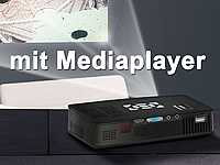 SceneLights HDMI XGA-Projector/Beamer mit MultiMedia-Player
