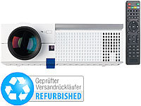 SceneLights LED-LCD-Beamer, 1280 x 800 Pixel (HD) (Versandrückläufer); Kompakt LED Beamer Kompakt LED Beamer 